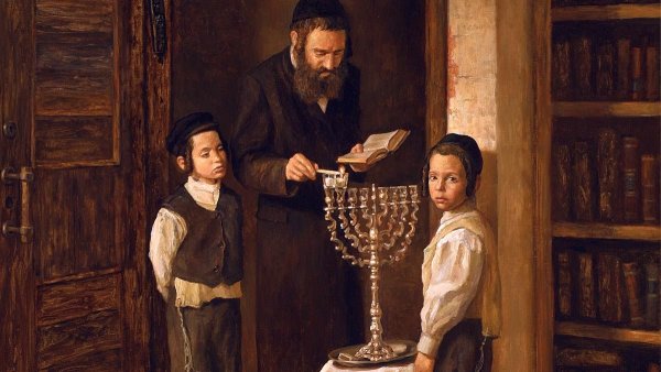 Ханука красивые картины художников