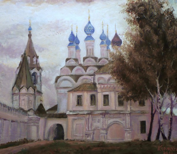 Картина маслом живопись храм Муром