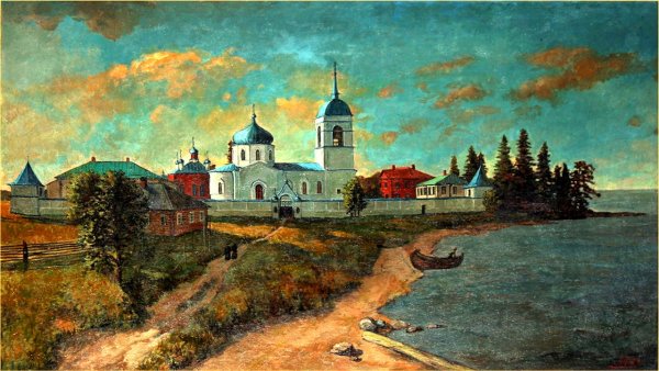 Муромский монастырь на Онежском озере