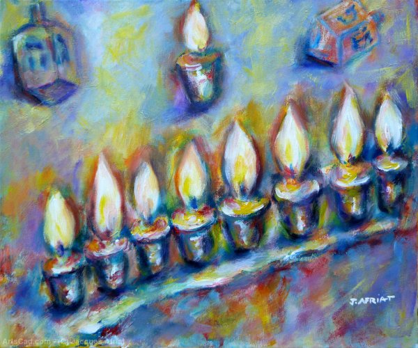 Ханука на полотнах художников