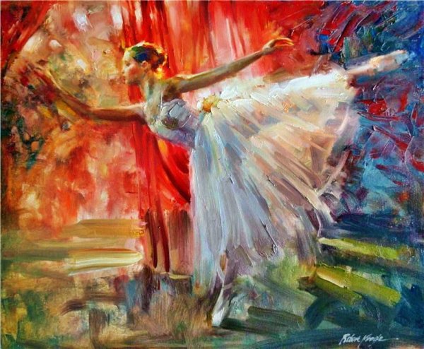 Дэниел Герхардс картины балерины