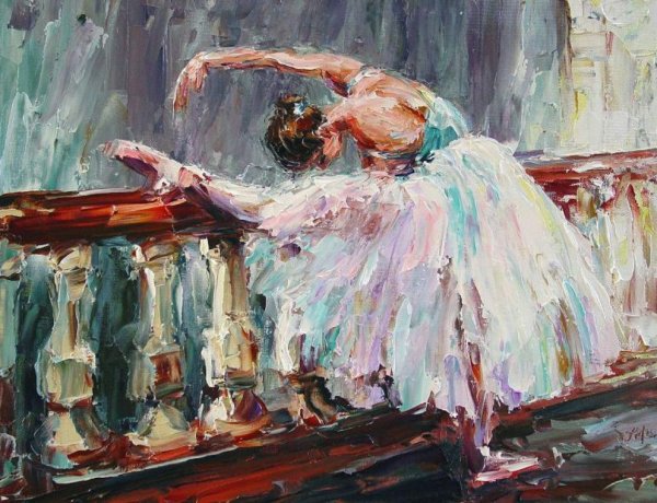 Живопись Галина Погребенко балерина
