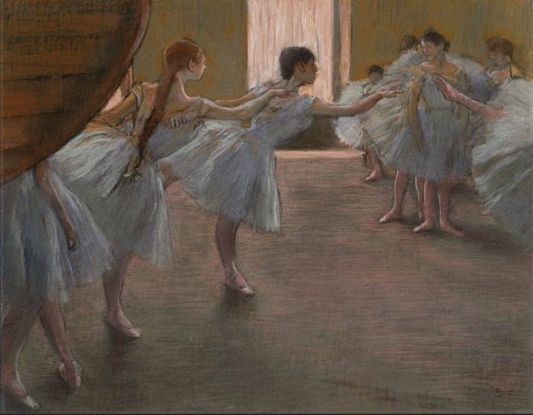 Эдгар Дега танцовщицы на репетиции