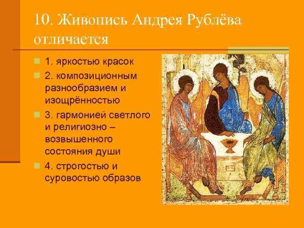 Иконопись Андрей Рублев, иконописец