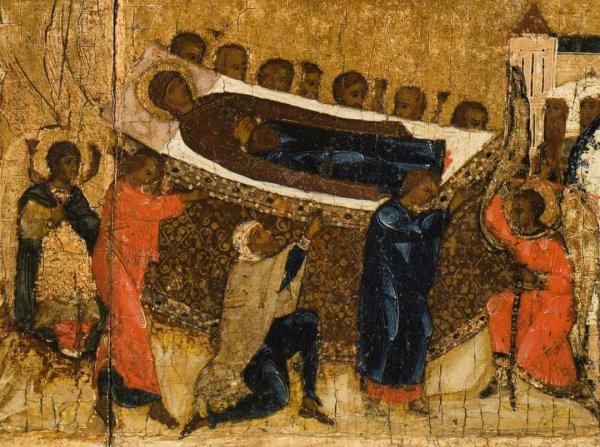 Икона Живоначальная Троица Андрея Рублева