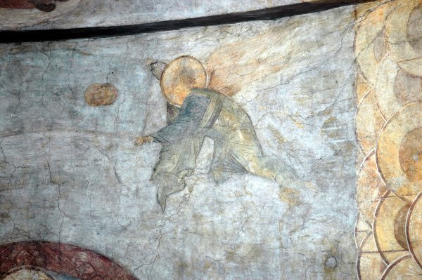 Фреска Троица Андрея Рублева