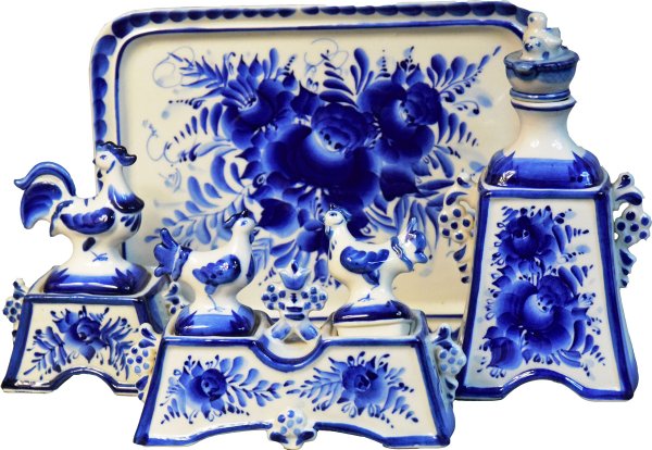 Народные промыслы России Гжельская роспись