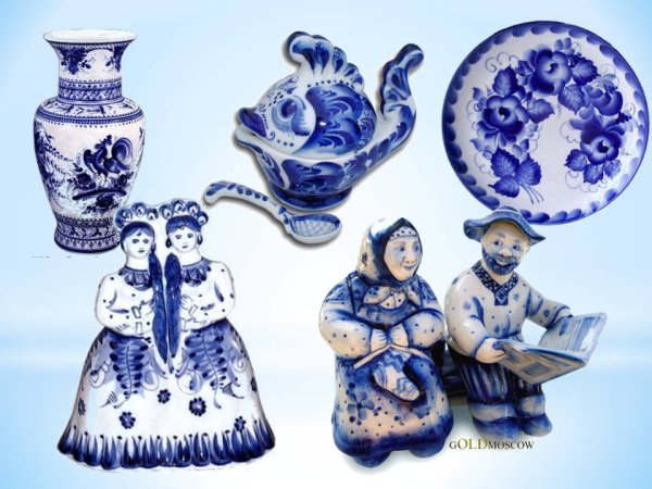 Народные промыслы Гжельская роспись