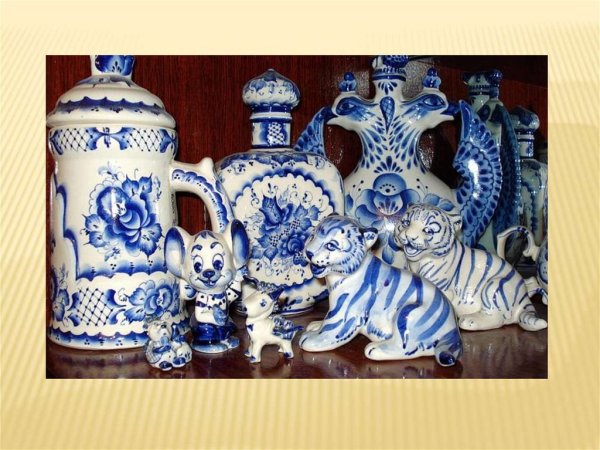 ДПИ Гжельская роспись