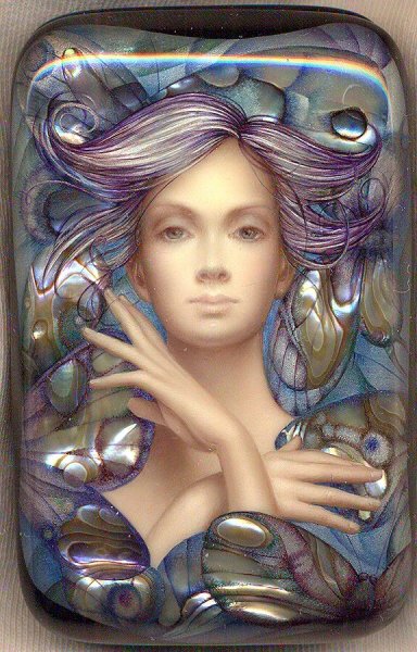 Лаковая миниатюра - художник Людмила Лыгина