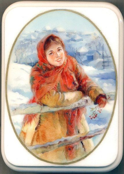 Лаковая живопись Федоскино