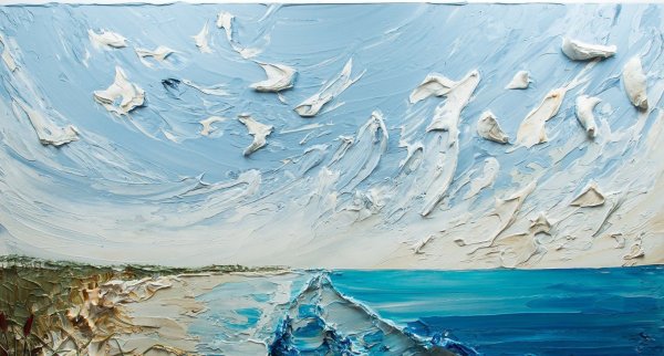 Техники рисования акрилом