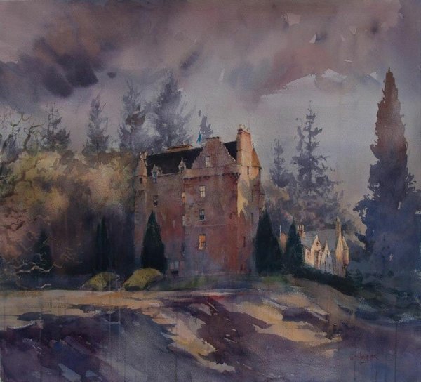 Уильям Ньютон Акварельная живопись