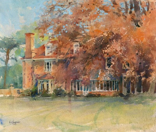 Дэвид Хоуэлл акварель