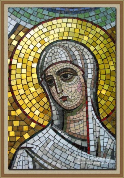 Художественная мозаика смальта древняя