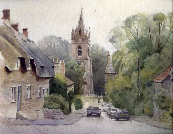 Йен Рамсей акварель живопись