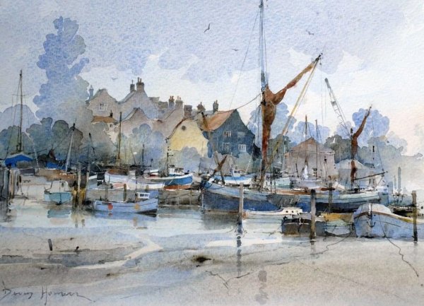 Дэвид Хоуэлл акварель