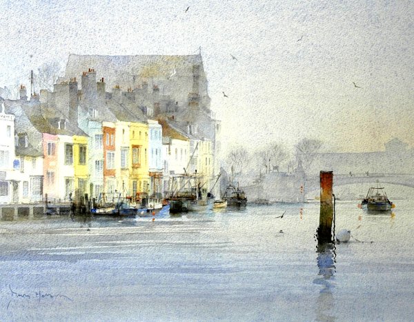 Дэвид Хоуэлл акварель