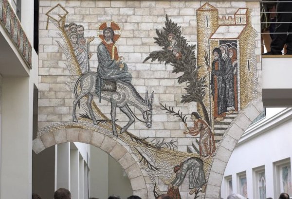 Мозаика вид монументальной живописи