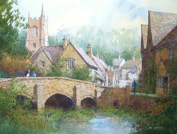 Акварель художника Ian Ramsay