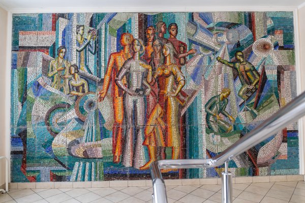 Монументальное искусство СССР мозаики