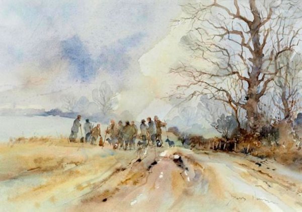 Дэвид Хоуэлл акварель