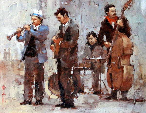 Андре кон джаз картины