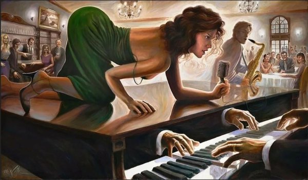 Картины художника марка Келлера