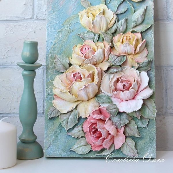 Елена Ковалева скульптурная живопись