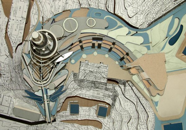 Гауди клаузура в виде зданий