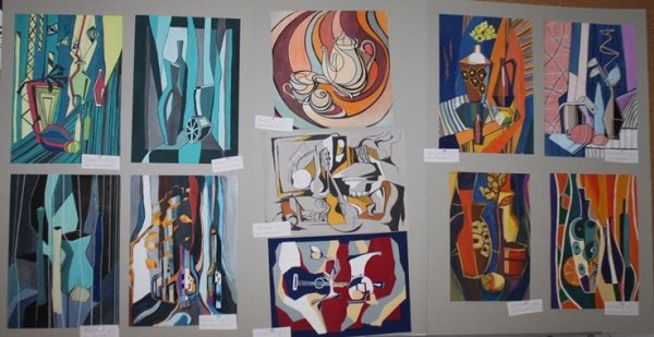 Декоративный натюрморт Академия им. Штиглица