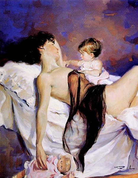 Испанский художник Рикардо Санз