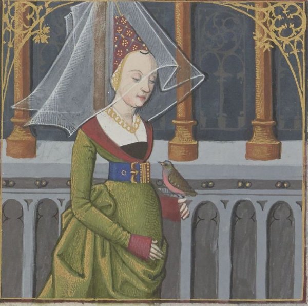 14 Век Бургундская мода