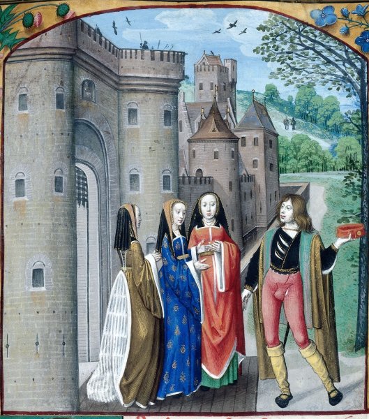 Ранняя Готическая живопись средневековья