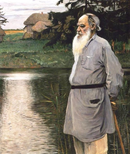 Михаил Васильевич Нестеров portrait of Leo Tolstoy