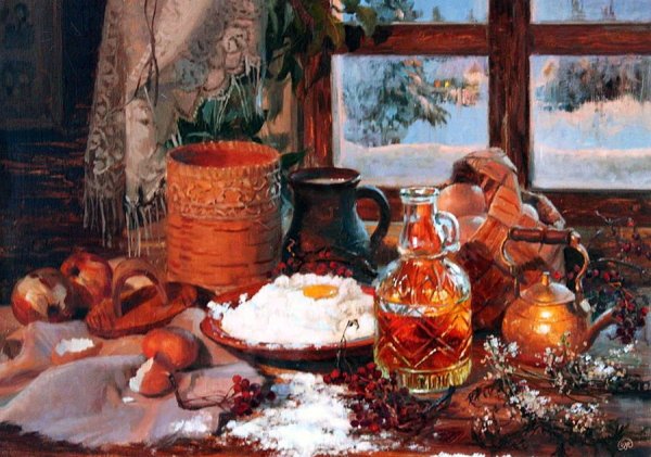 Художник Владимир Жданов. "Рождество".