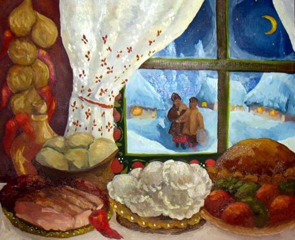 Рождественский сочельник сочиво картины