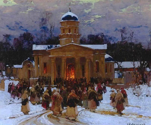 Свеча Церковь икона