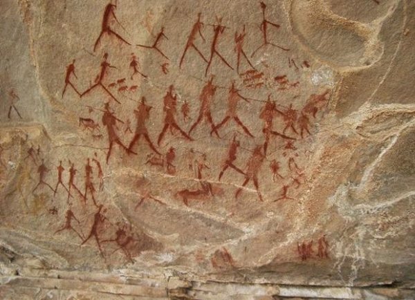 Неолит наскальные изображения