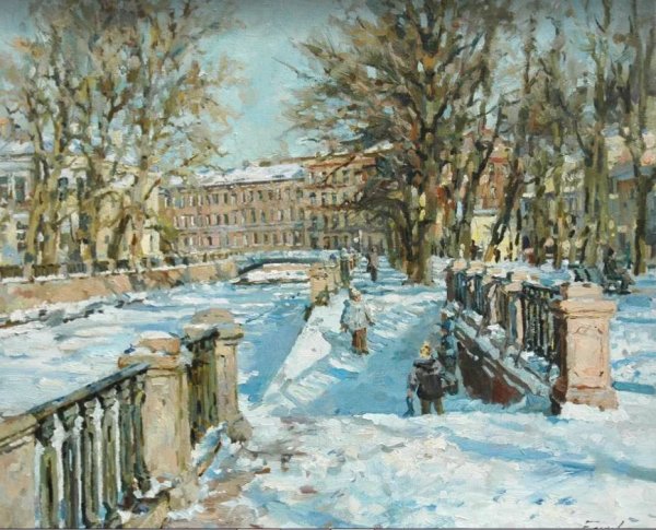 Картины Павла Еськова Питер