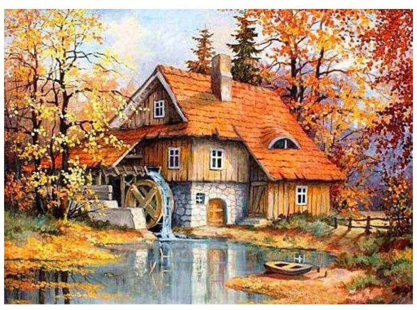 Риолис водяная мельница 1394