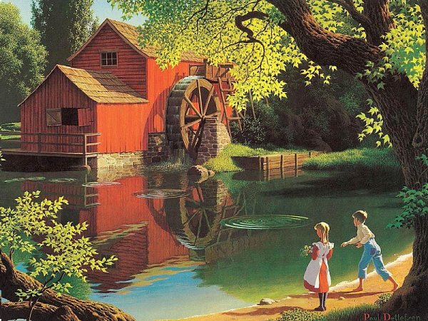 Художник Пауль бистанге