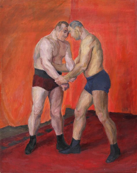 Соцреализм Дейнека борьба