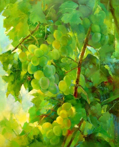 Лукиянов художник виноград