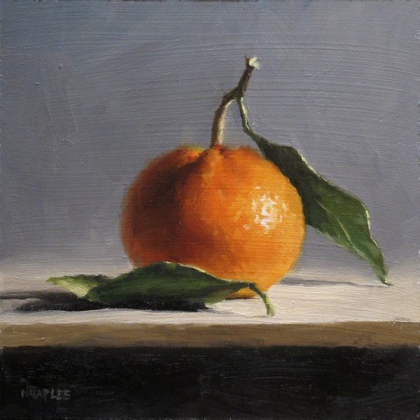 Мандарины Этюд