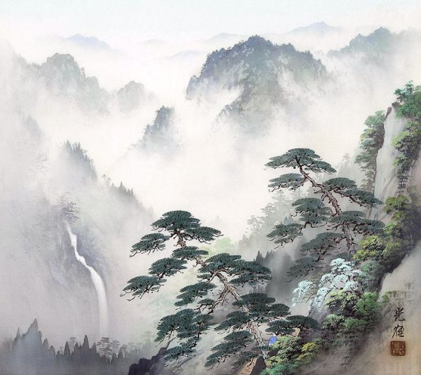 Традиционная китайская Пейзажная живопись