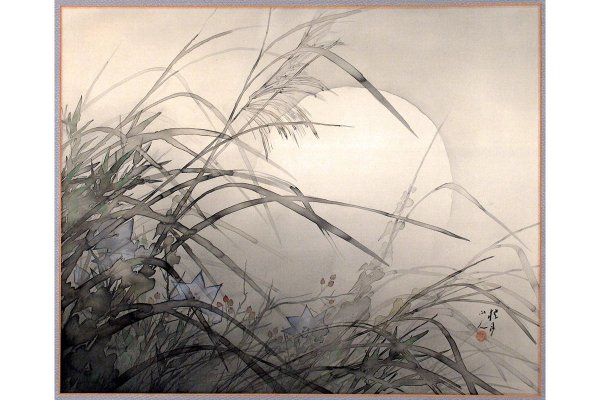 Монохромная живопись одним цветом