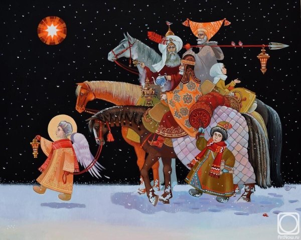 Рождество Вифлеем волхвы