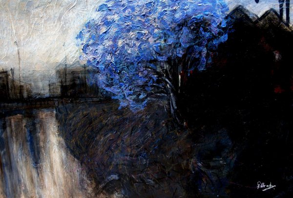 Синий цвет в живописи