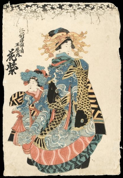 Японская гравюра XIX века